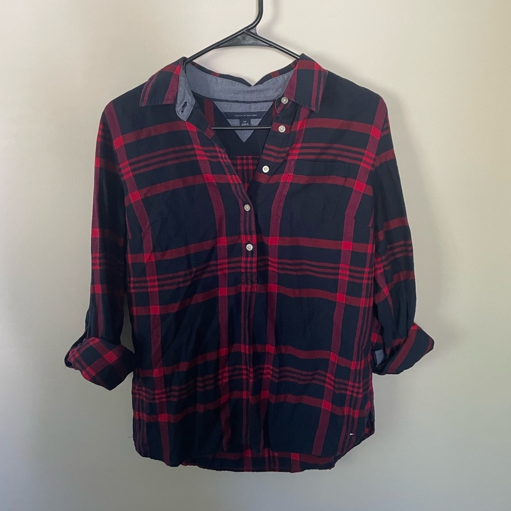 Tommy Hilfiger Flannel Top